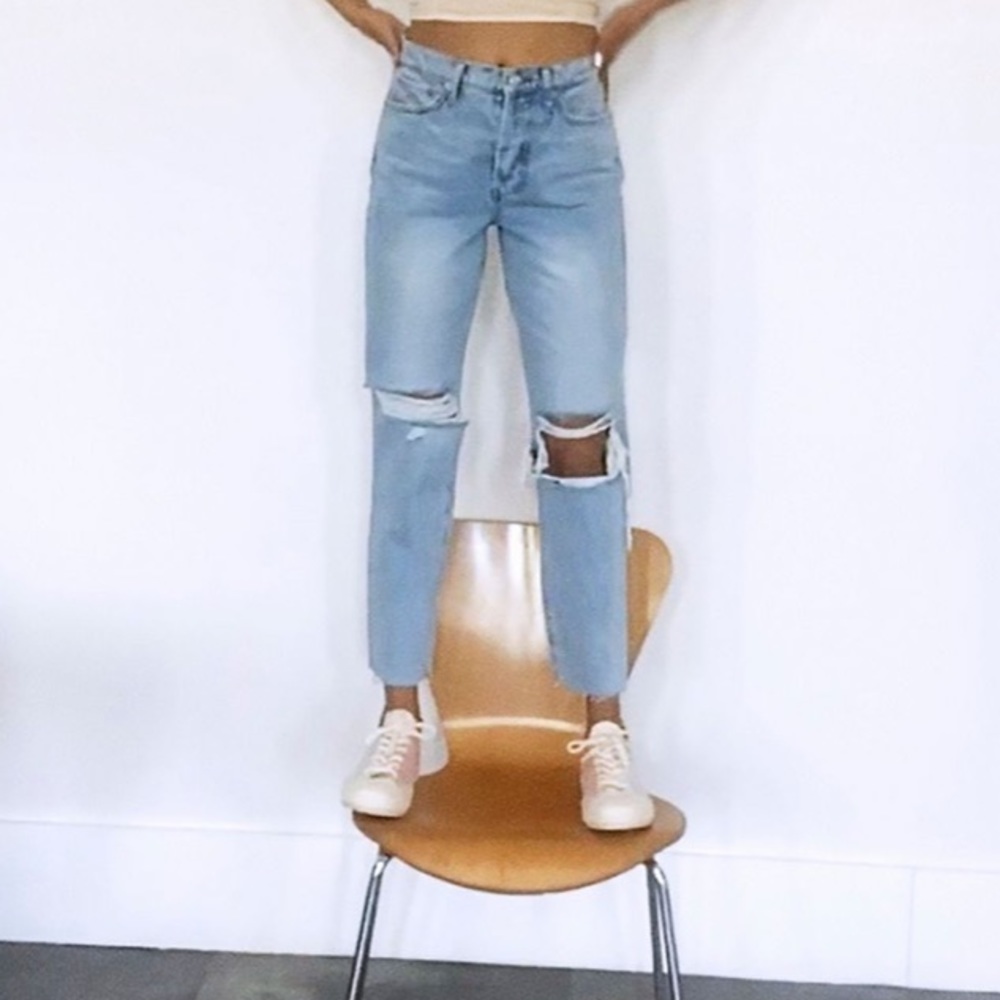 BDG straight leg ripped jeans